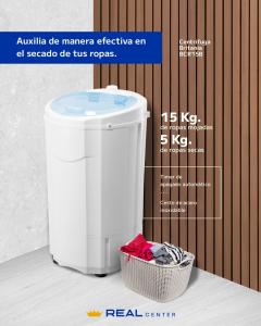 CENTRIFUGA BRITANIA BCR 15B 15KG 220V